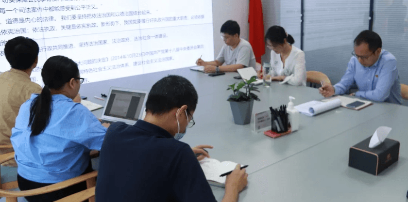 1盛廷联合党支部举办书记讲党课习近平法治思想暨《习近平谈治国理政》第四卷学习.png